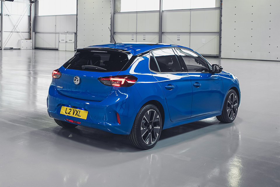 Vauxhall Corsa-e studio images