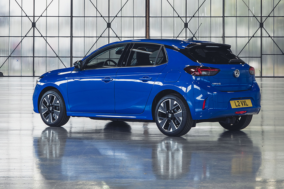 Vauxhall Corsa-e studio images