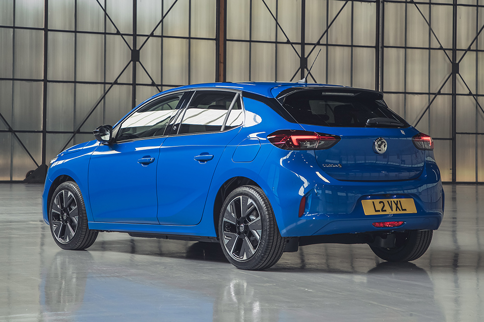 Vauxhall Corsa-e studio images