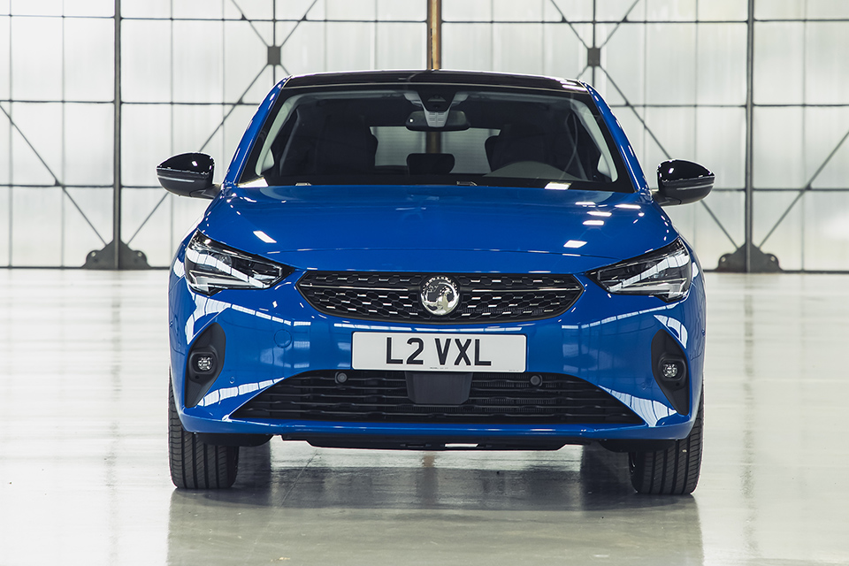 Vauxhall Corsa-e studio images