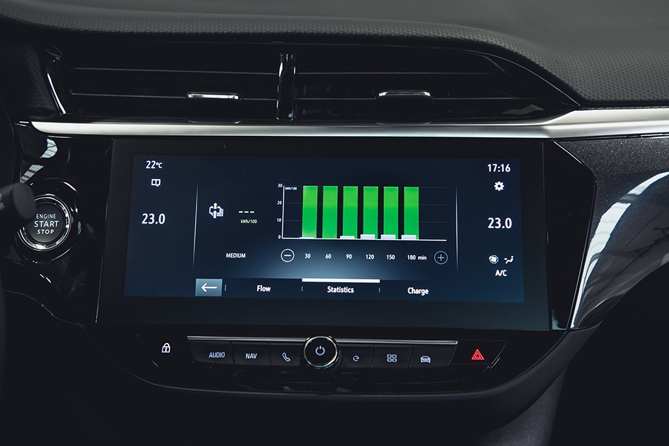 Vauxhall Corsa-e studio images