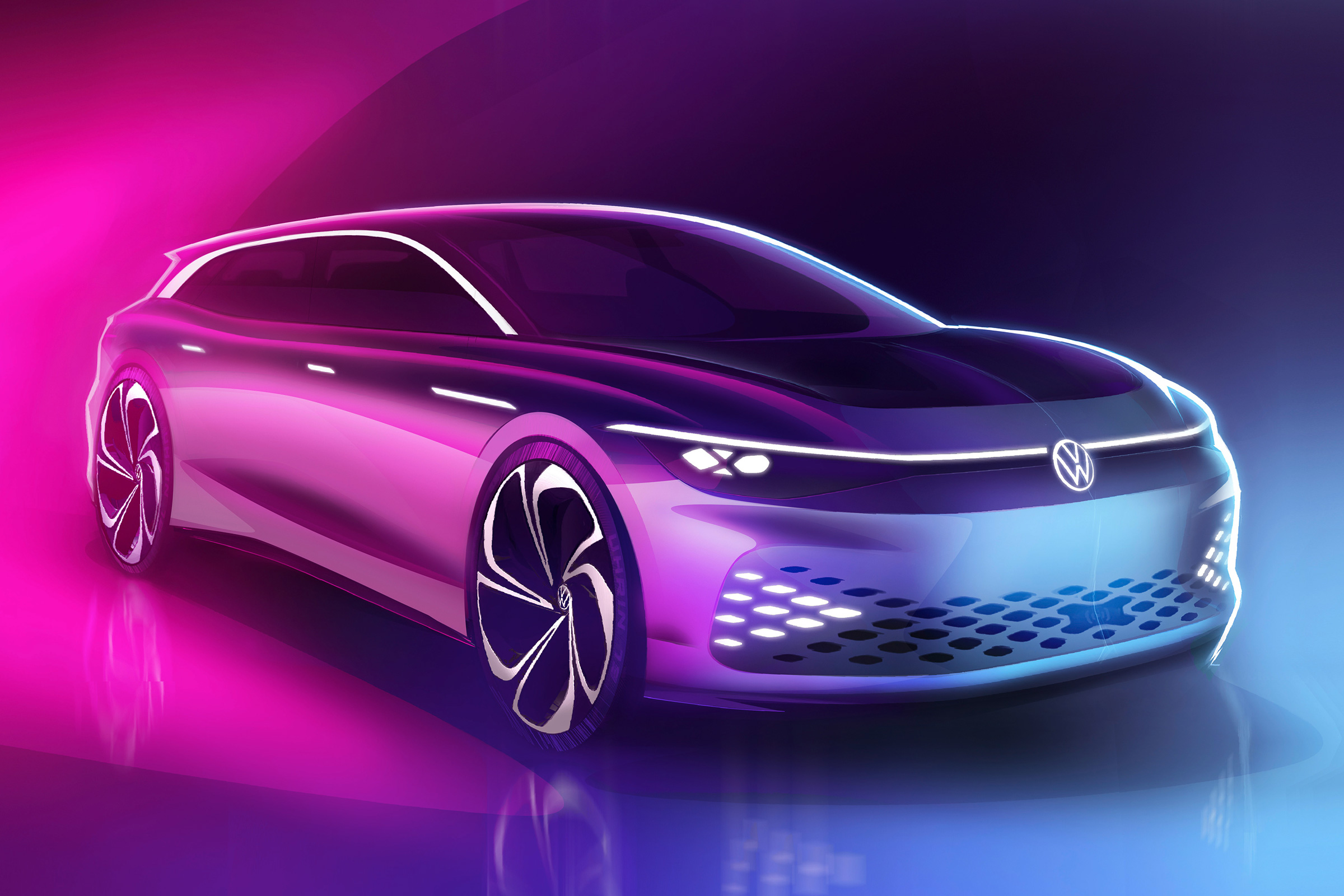Volkswagen ID. Space Vizzion front