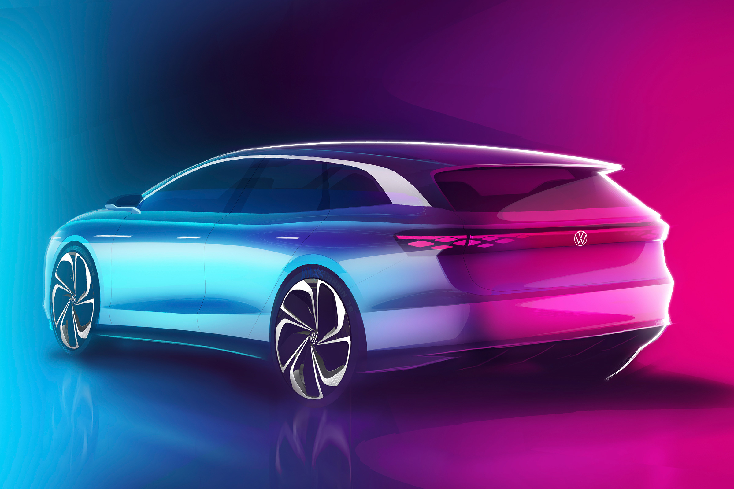Volkswagen ID. Space Vizzion rear
