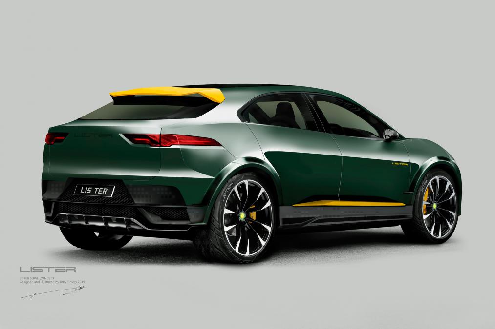 Lister E-SUV Jaguar I-Pace concept