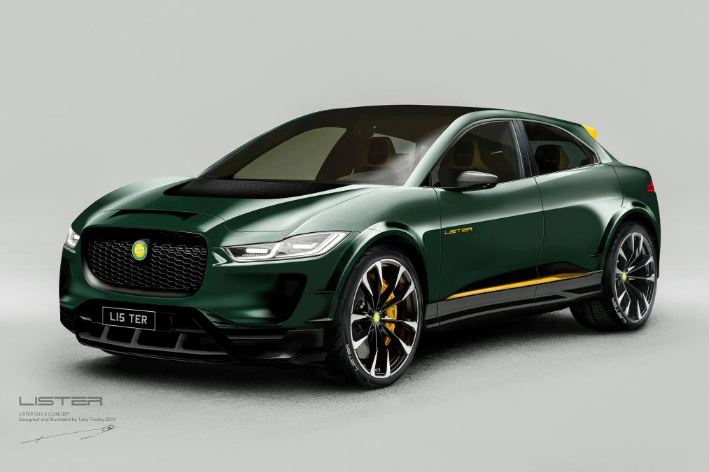 Lister SUV-E Jaguar I-Pace concept