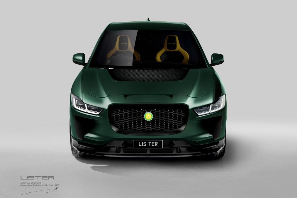 Lister SUV-E Jaguar I-Pace concept