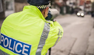 Police speed camera