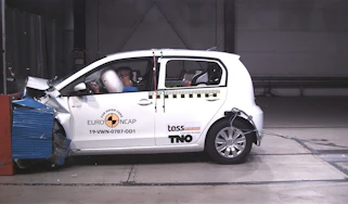 e-up! crash test