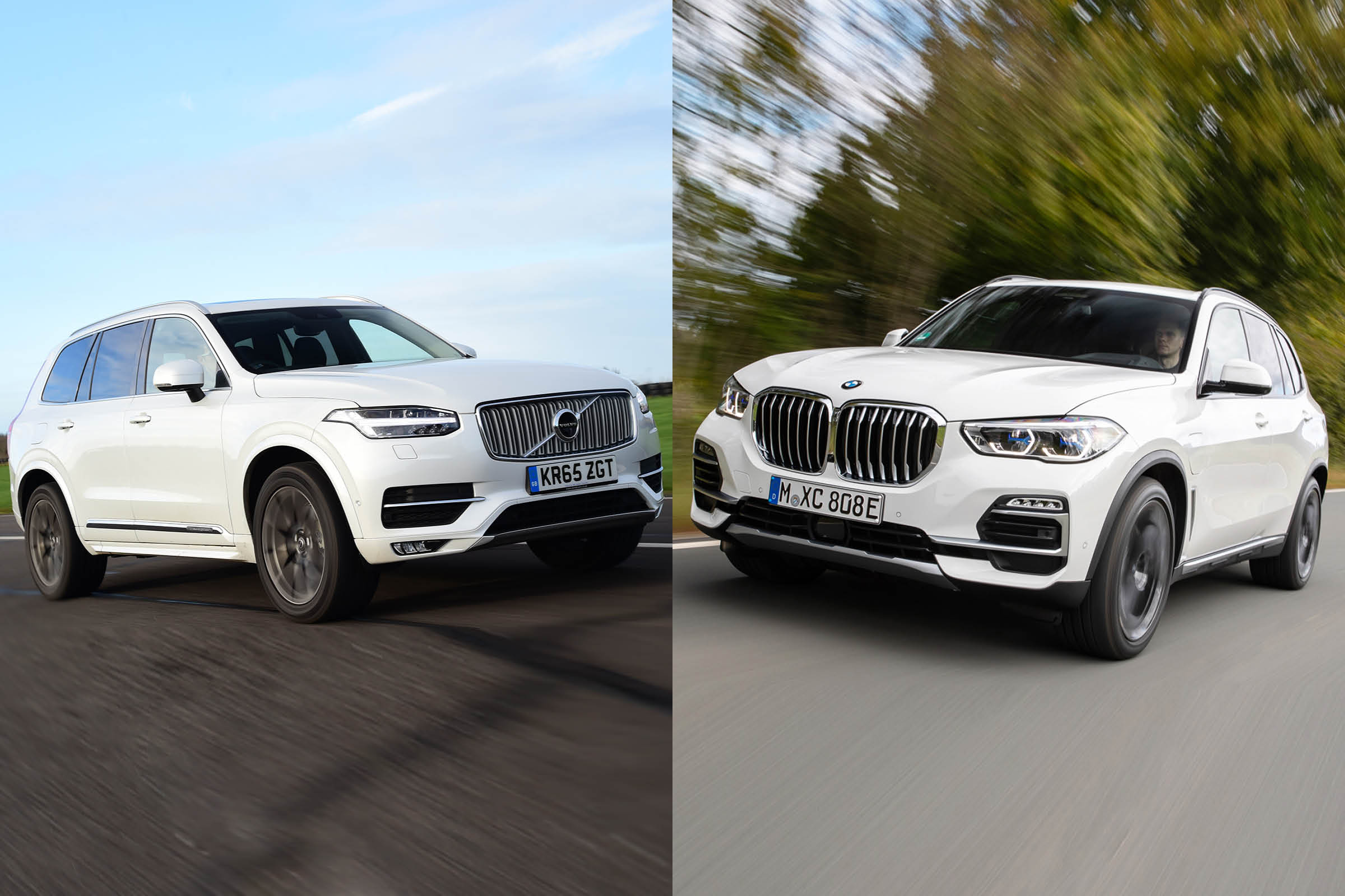 Volvo XC90 T8 vs BMW X5 xDrive45e