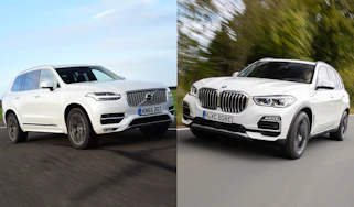 Volvo XC90 T8 vs BMW X5 xDrive45e
