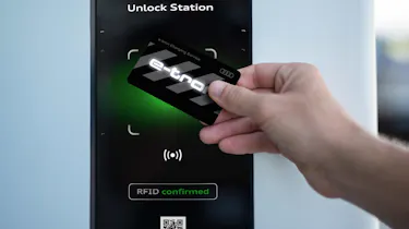 Audi e-tron charging service card