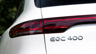 Mercedes EQC rear lights