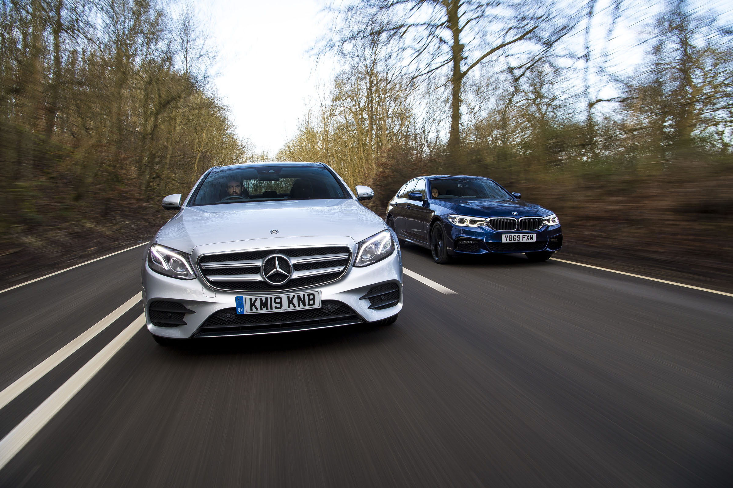 BMW 530e vs Mercedes E 300 e