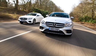Mercedes E-Class twin test
