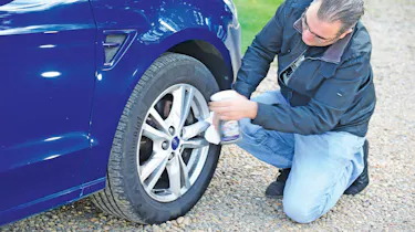 Alloy wheel cleaning