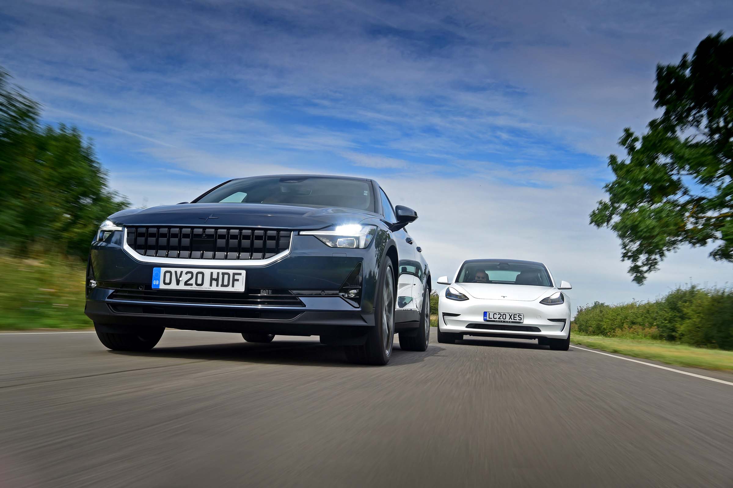 Polestar 2 vs Tesla Model 3