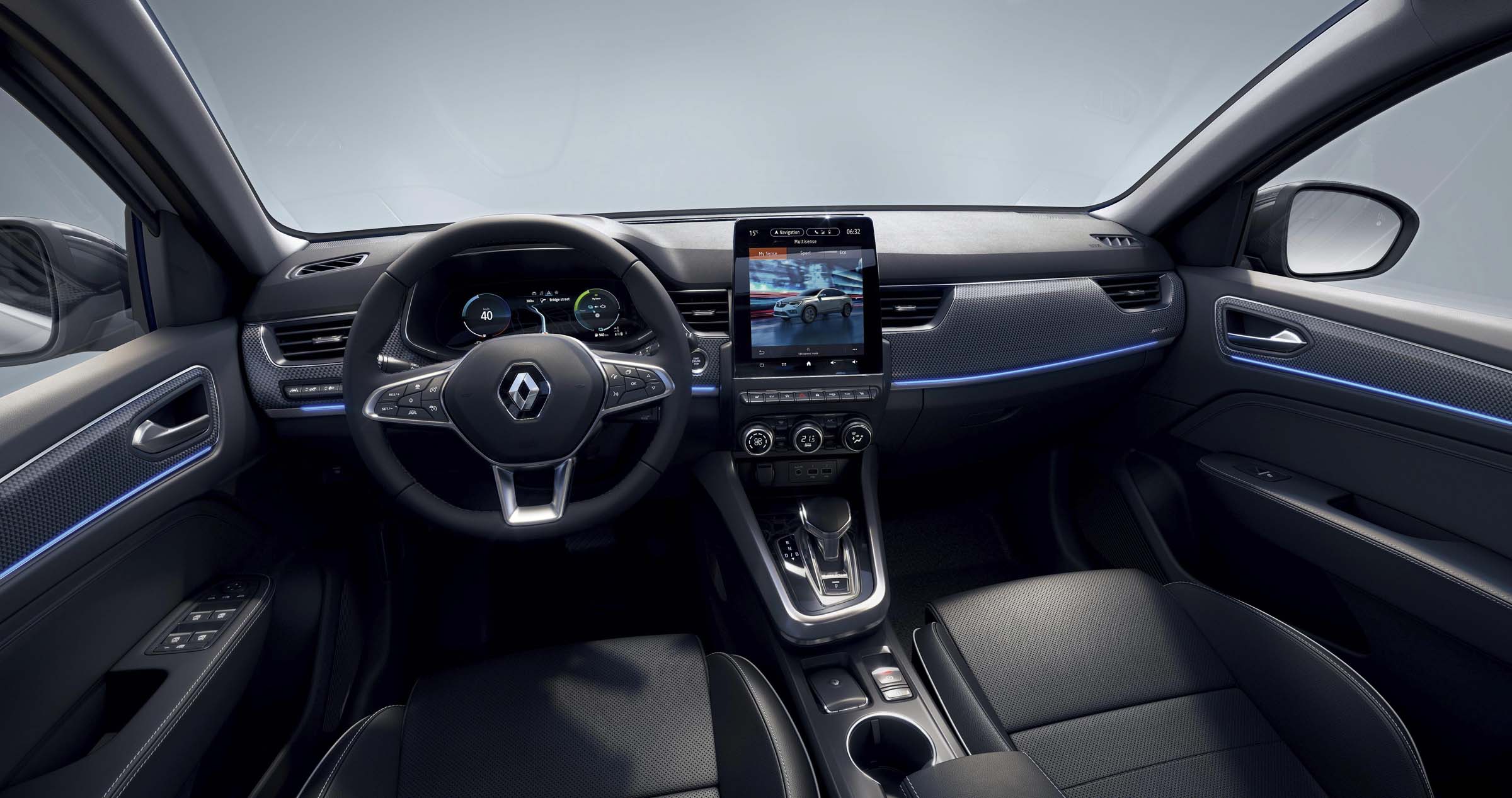 E3 VERSION- TITANIUM BLACK UPHOLSTERY - BLUE LIGHTING MULTI-SENSE