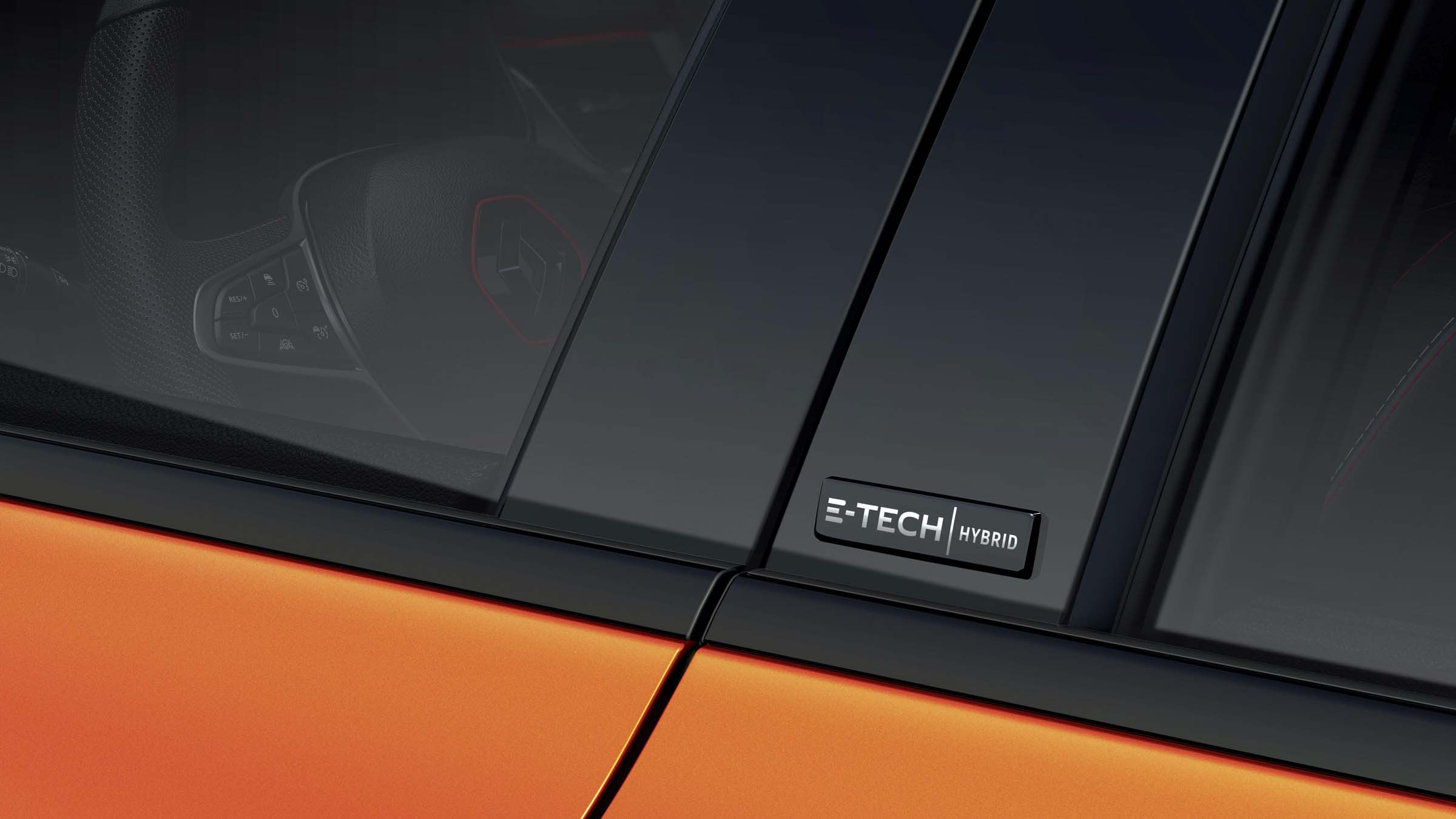 RS LINE VERSION - E-TECH HYBRID BADGE