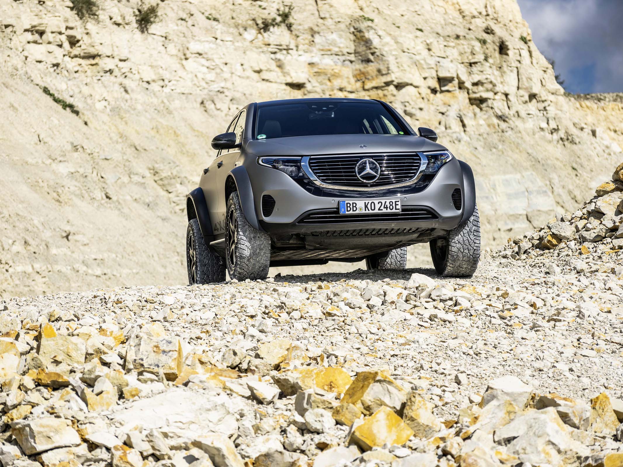 Mercedes EQC 4x4 Squared