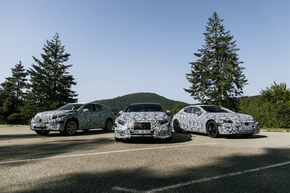 Mercedes EQ electric cars