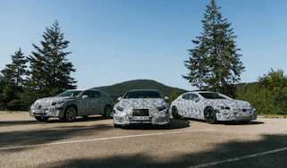 Mercedes EQ electric cars