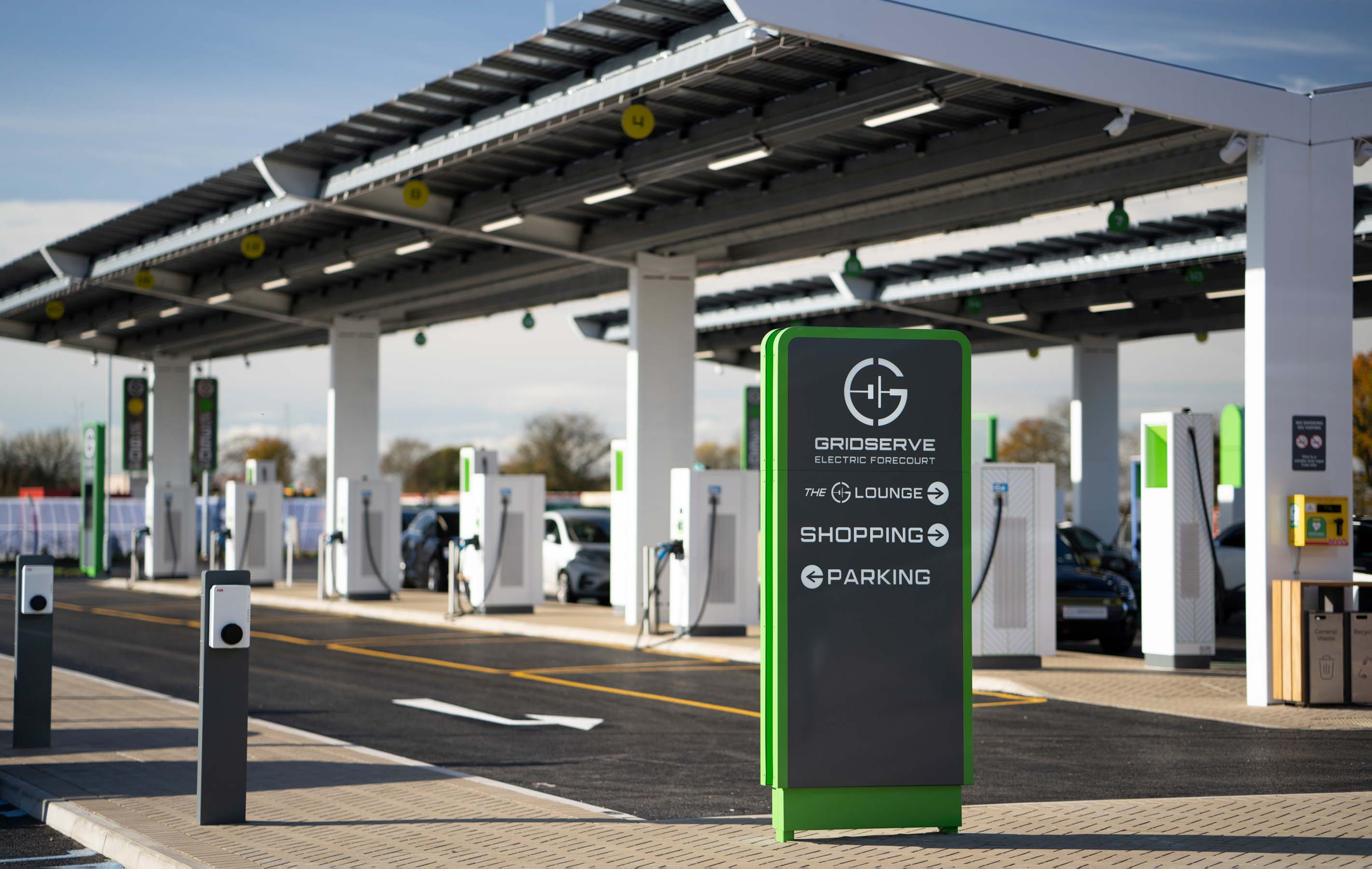 Gridserve Electric Forecourt