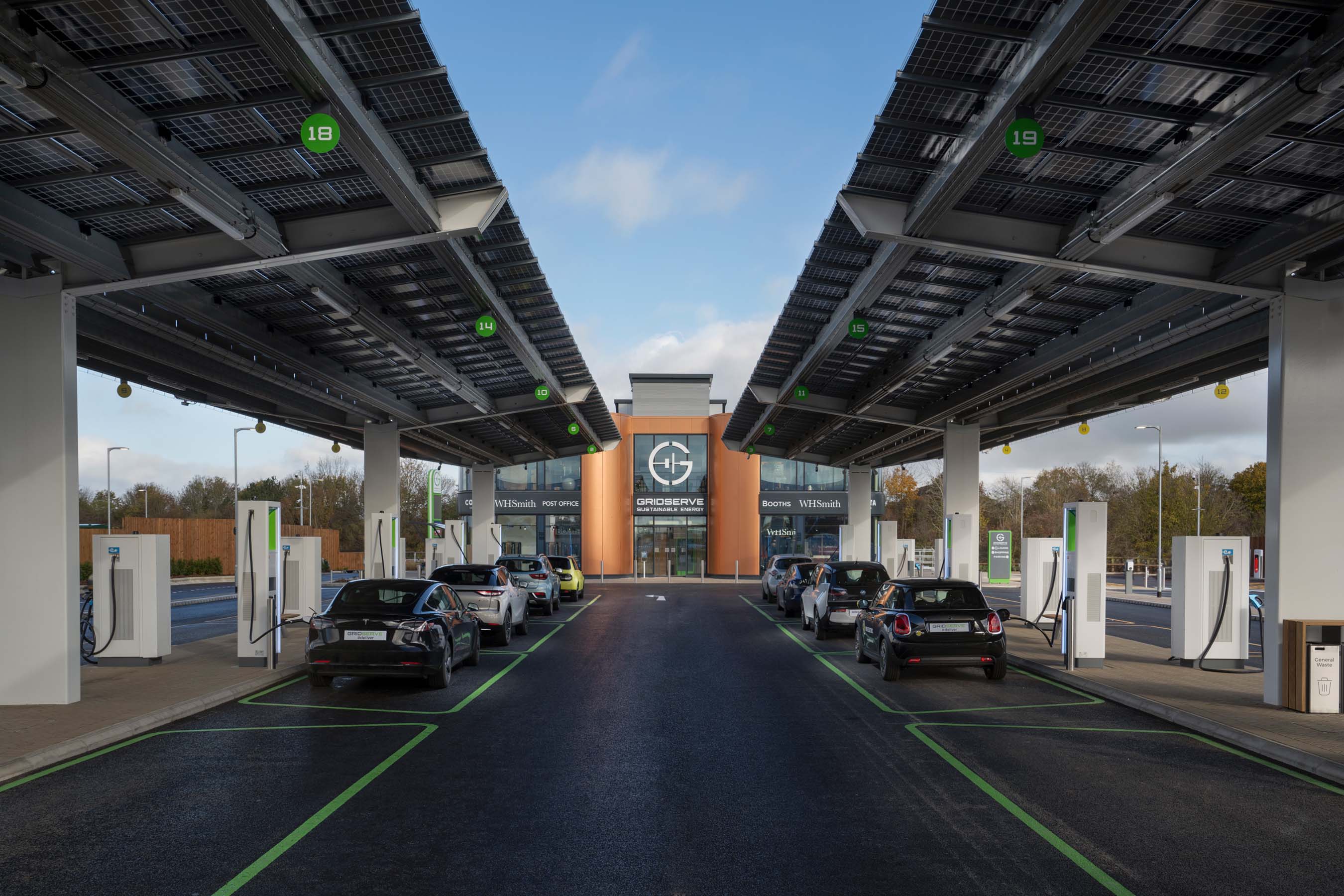 Gridserve Electric Forecourt