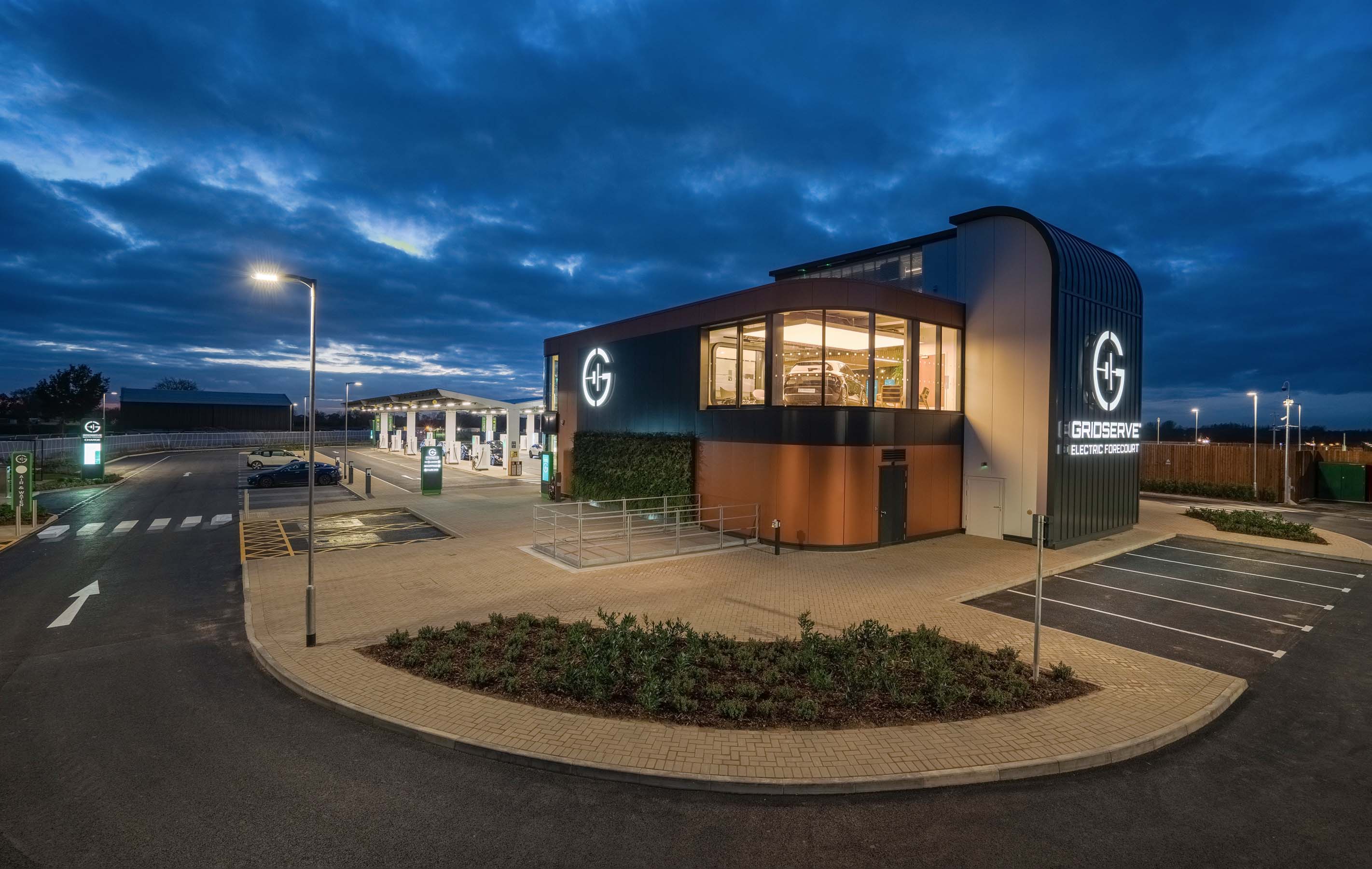 Gridserve Electric Forecourt