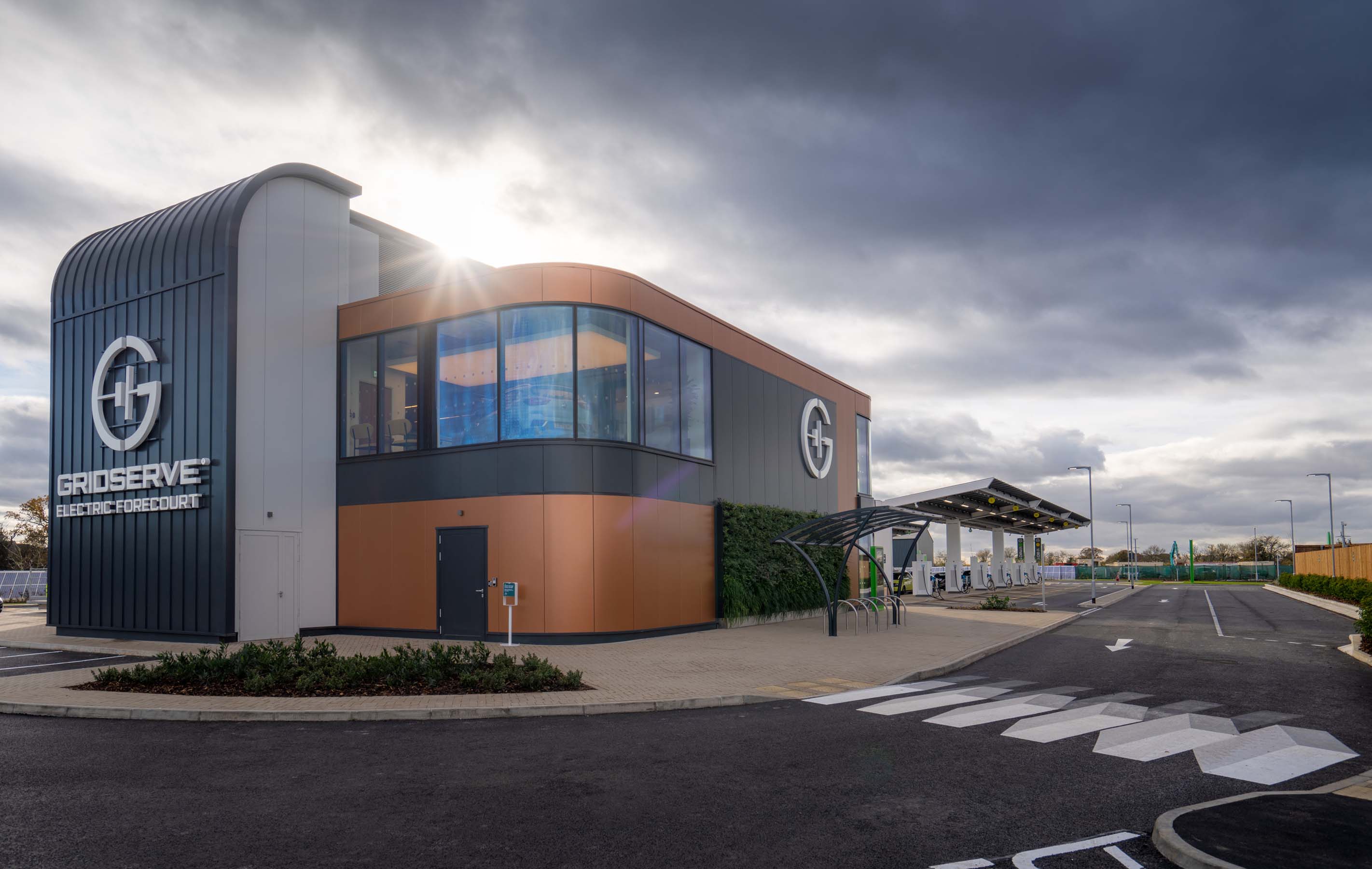 Gridserve Electric Forecourt