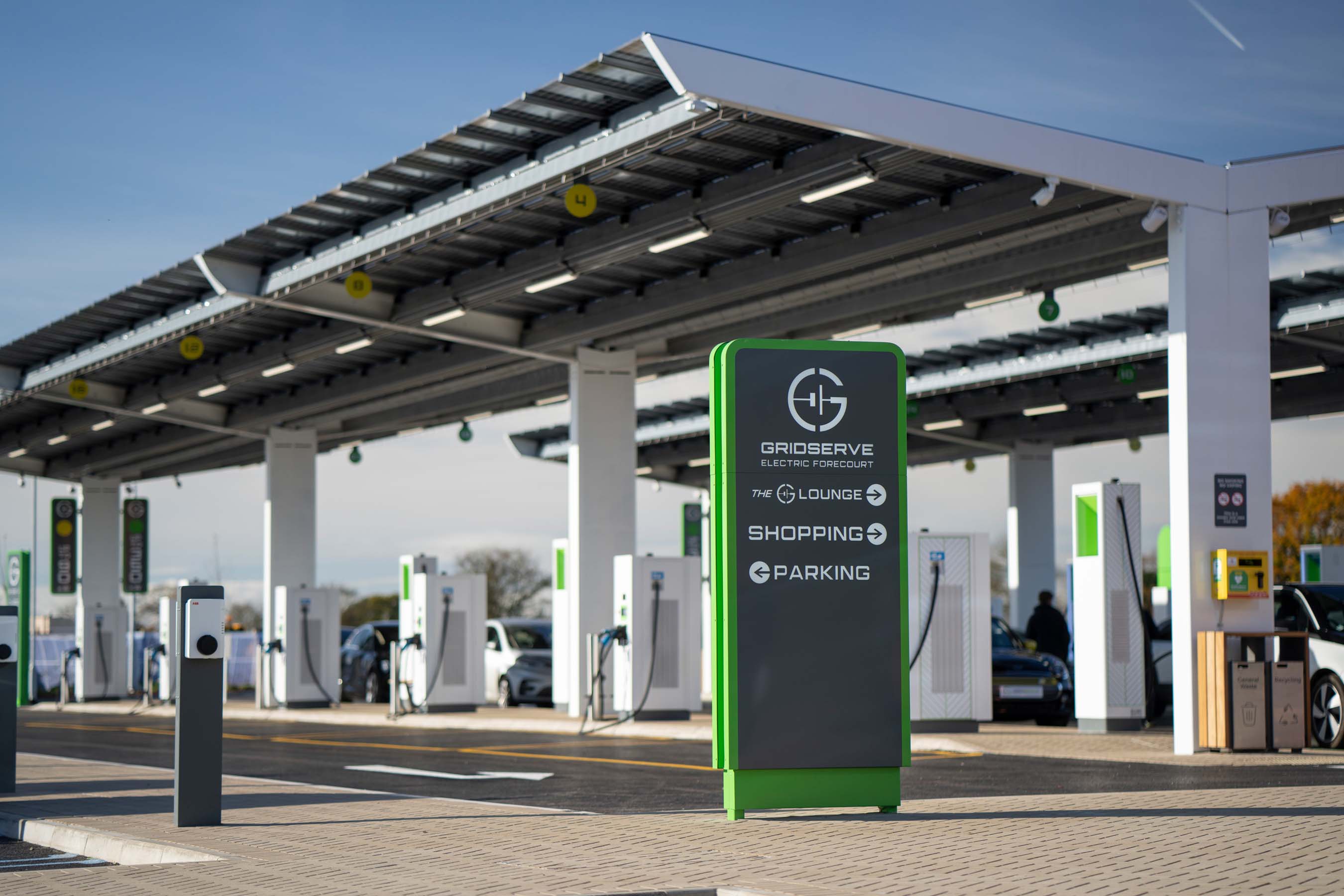 Gridserve Electric Forecourt