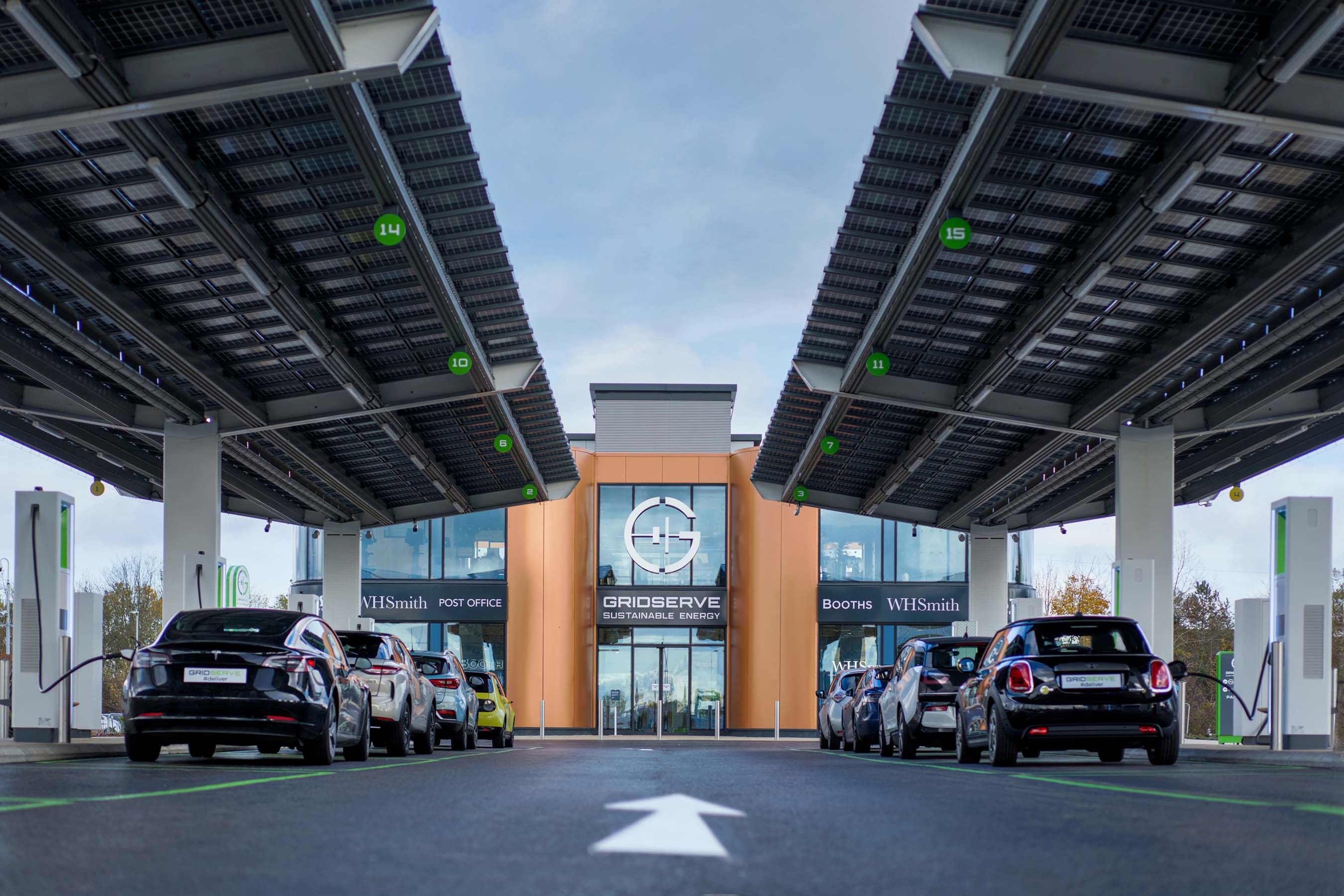 Gridserve Electric Forecourt
