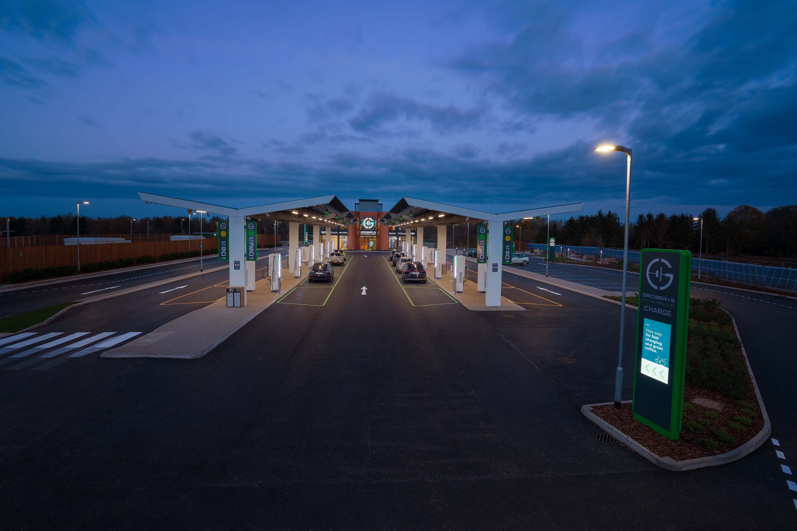 Gridserve Electric Forecourt