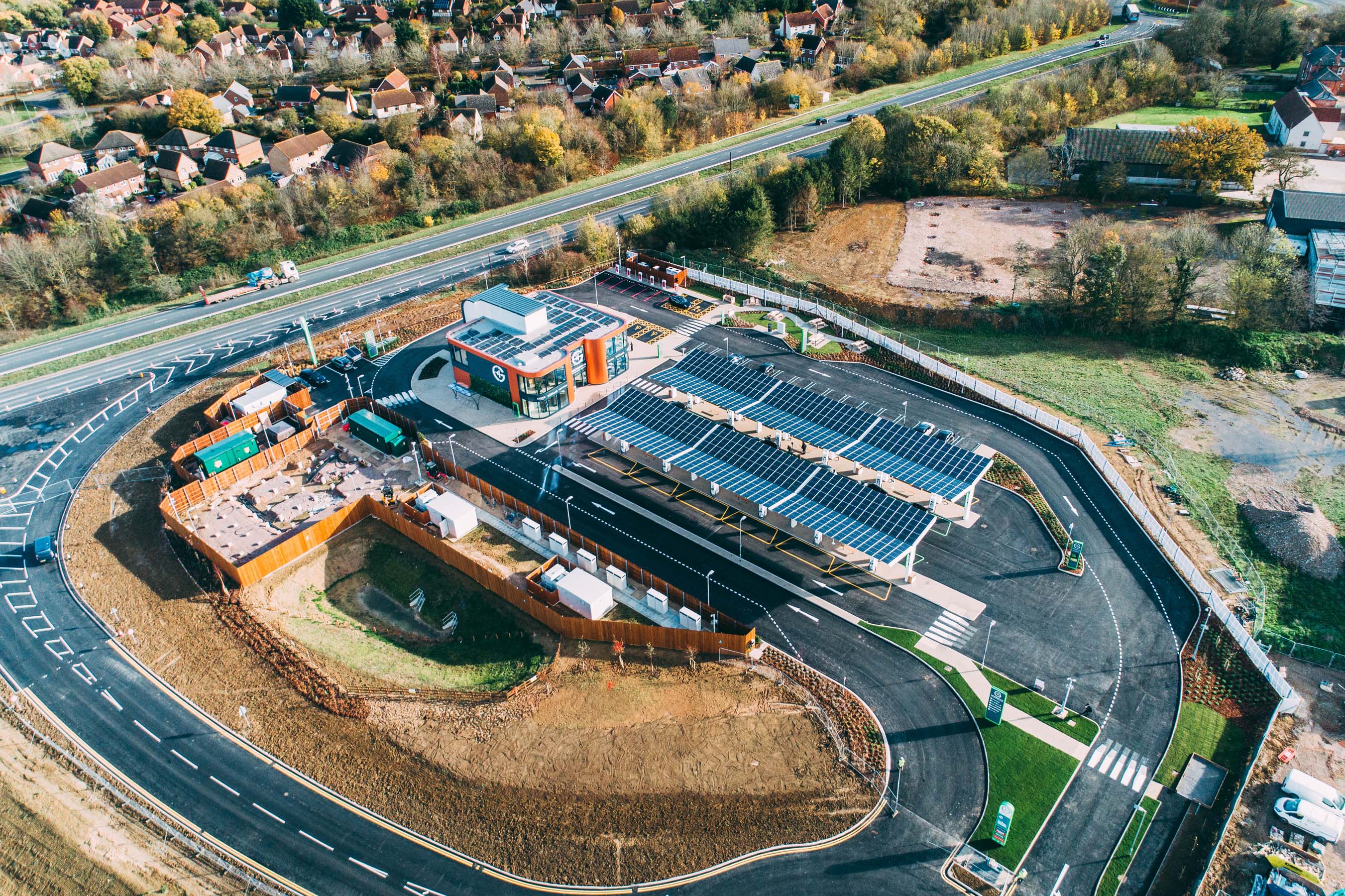 Gridserve Electric Forecourt