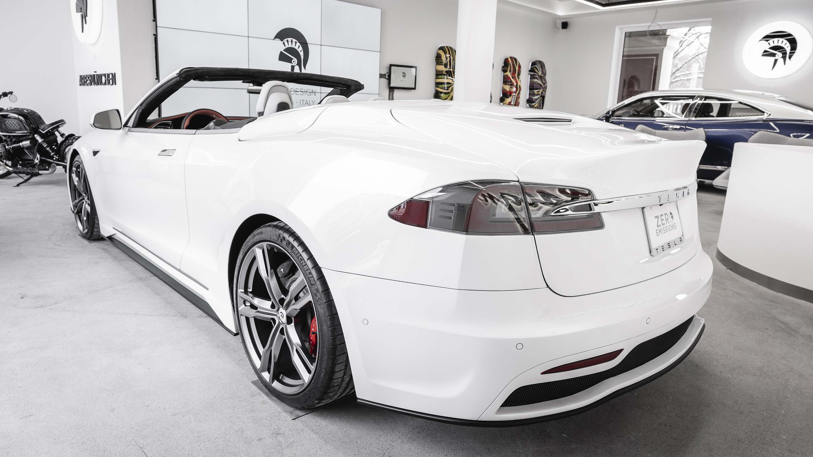 Ares Tesla Model S convertible