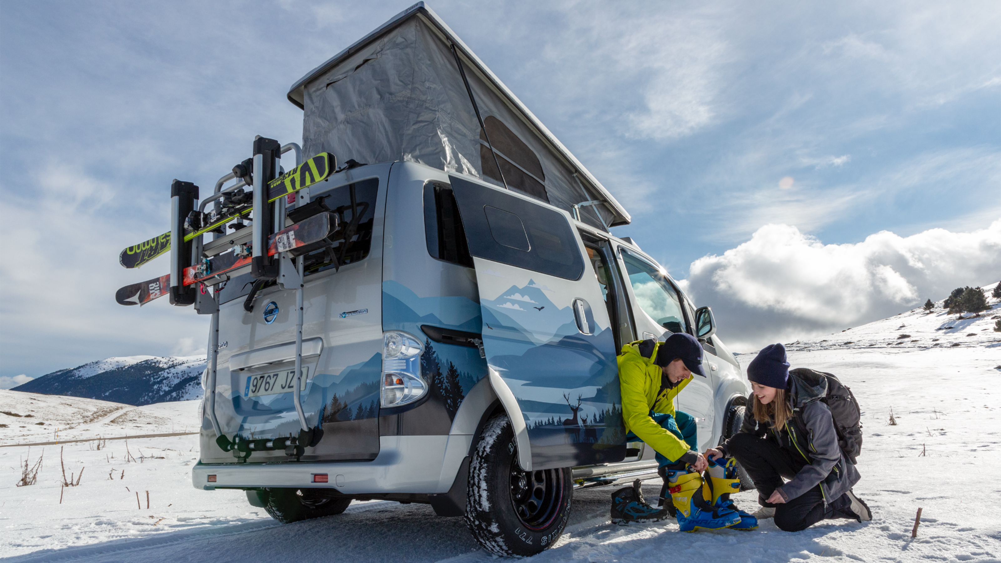Nissan e-NV200 Winter Camper
