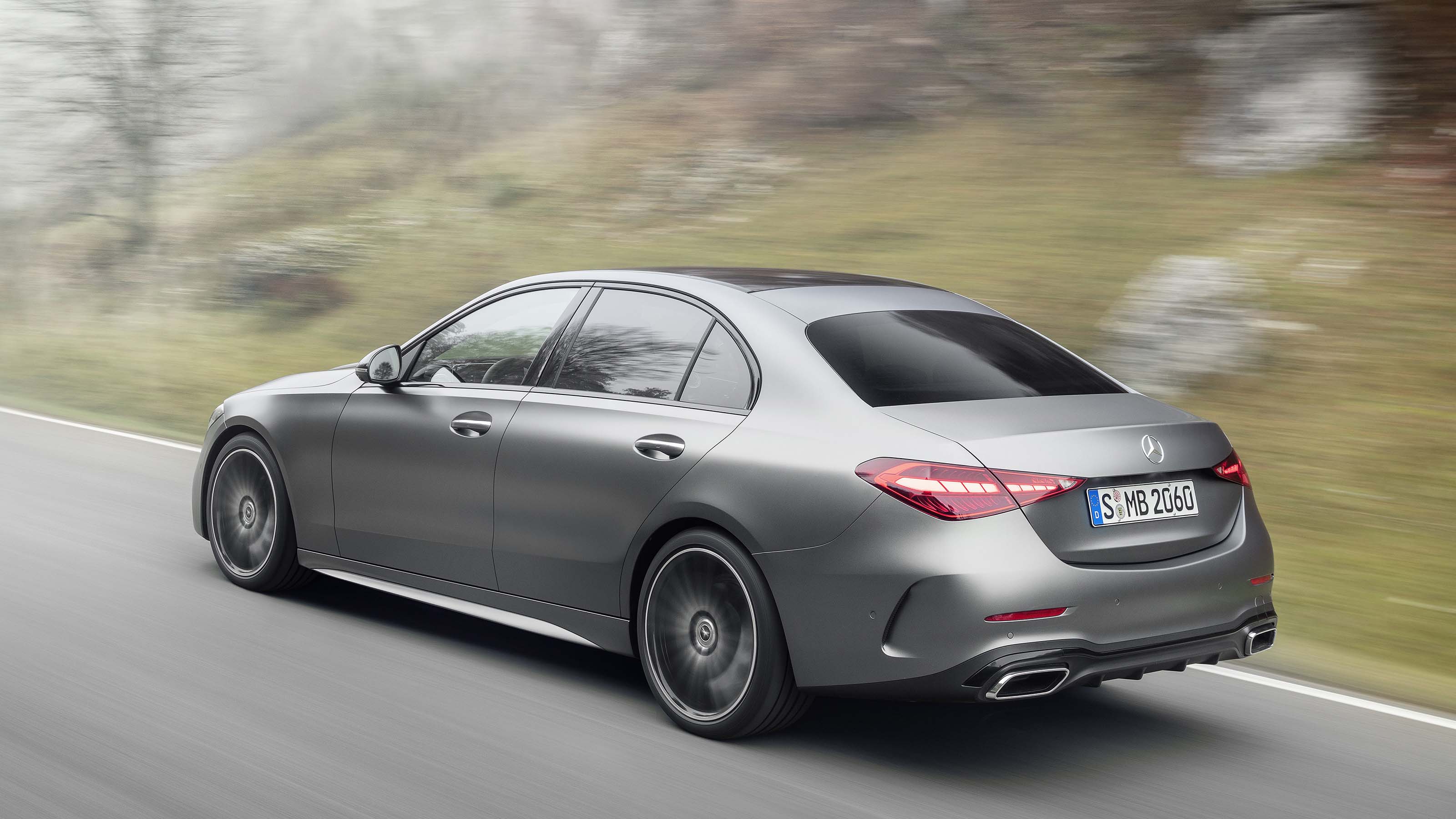 New 2021 Mercedes C-Class saloon
