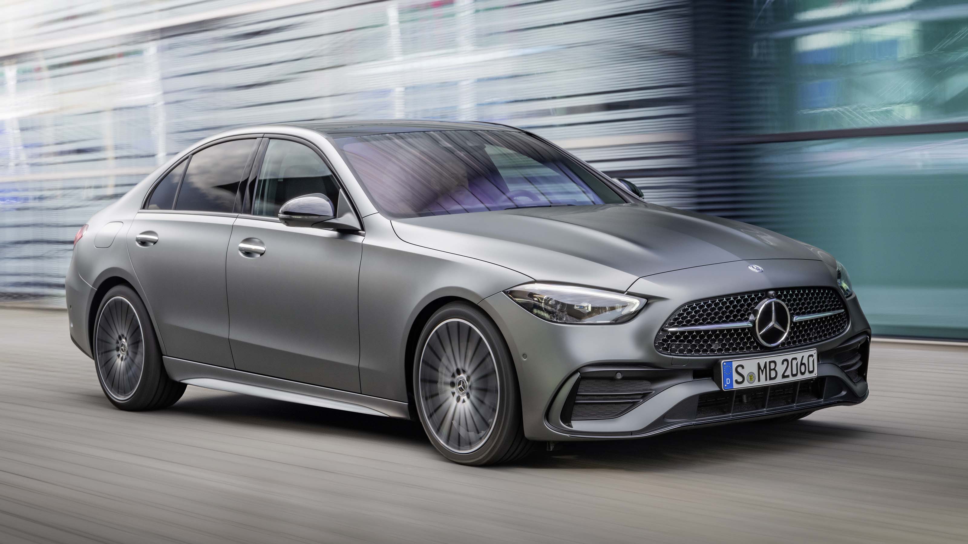 New 2021 Mercedes C-Class saloon