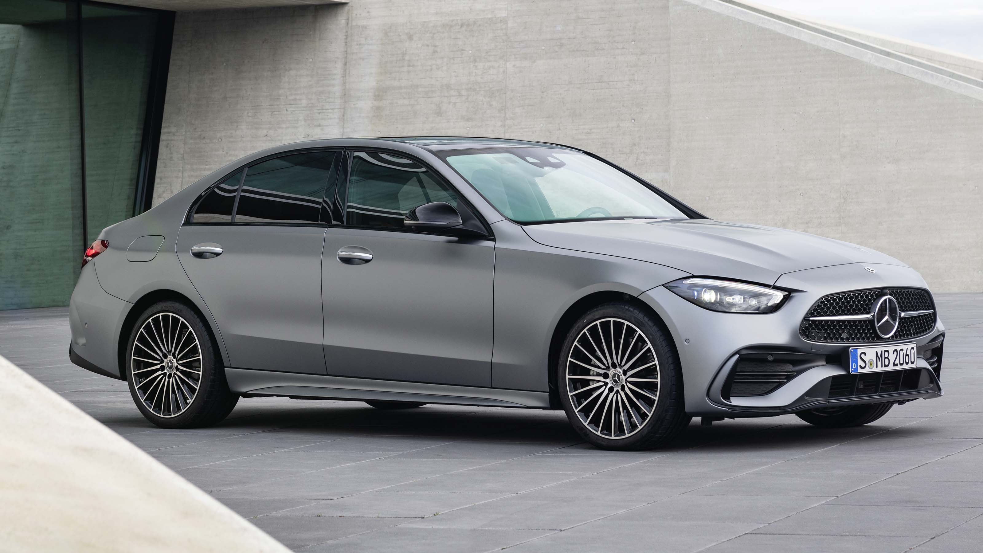 New 2021 Mercedes C-Class saloon