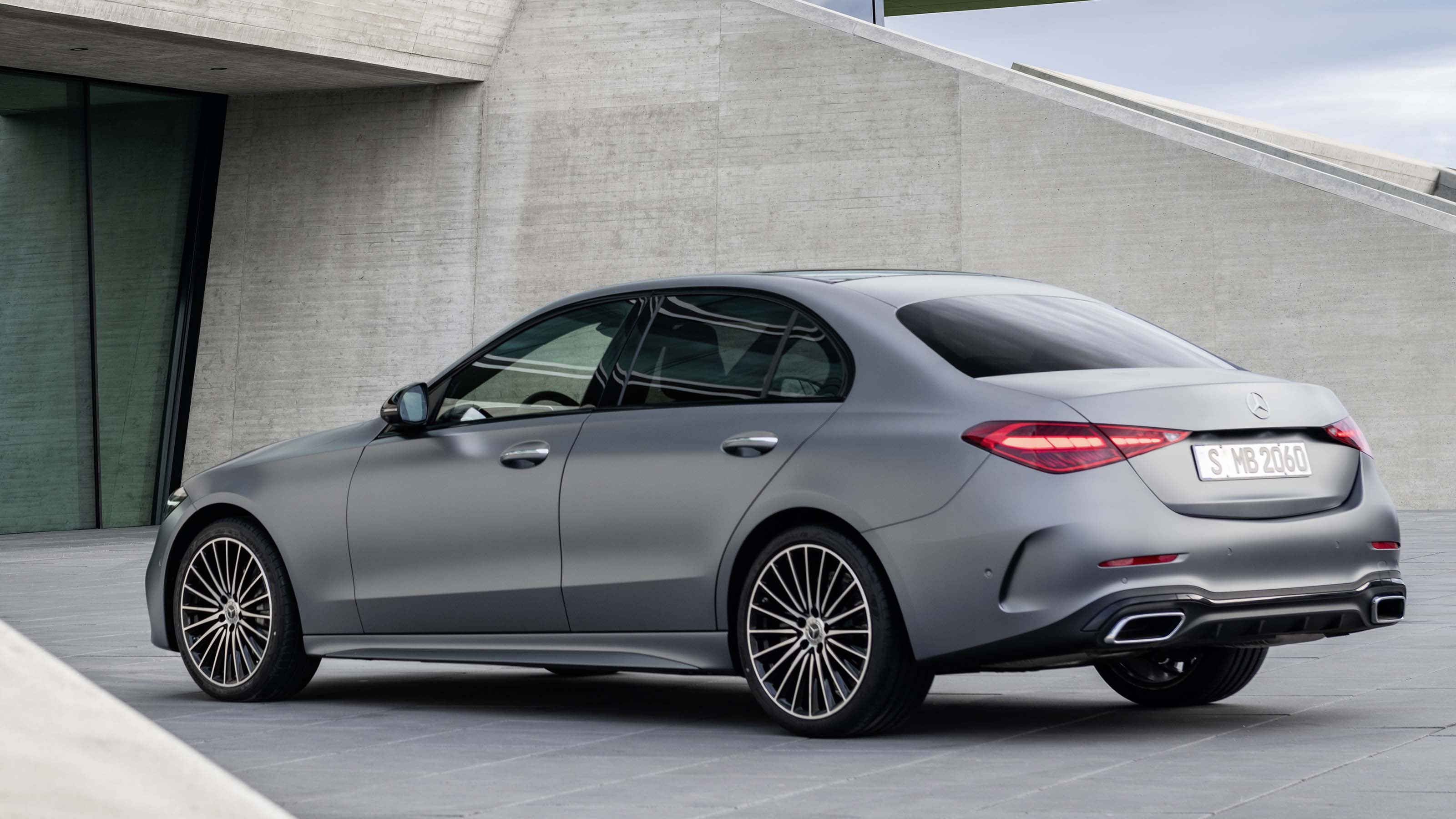 New 2021 Mercedes C-Class saloon