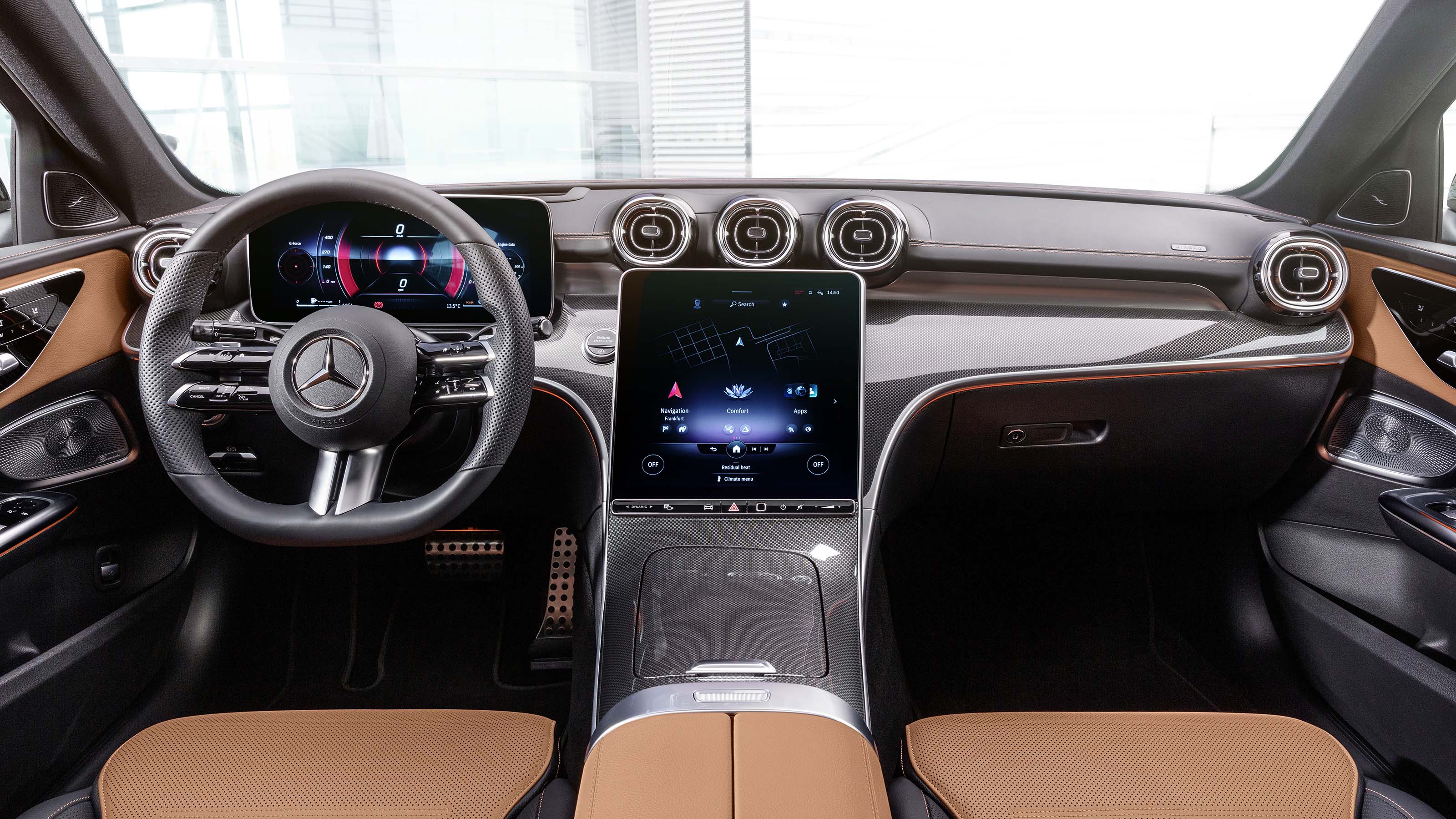 New 2021 Mercedes C-Class saloon