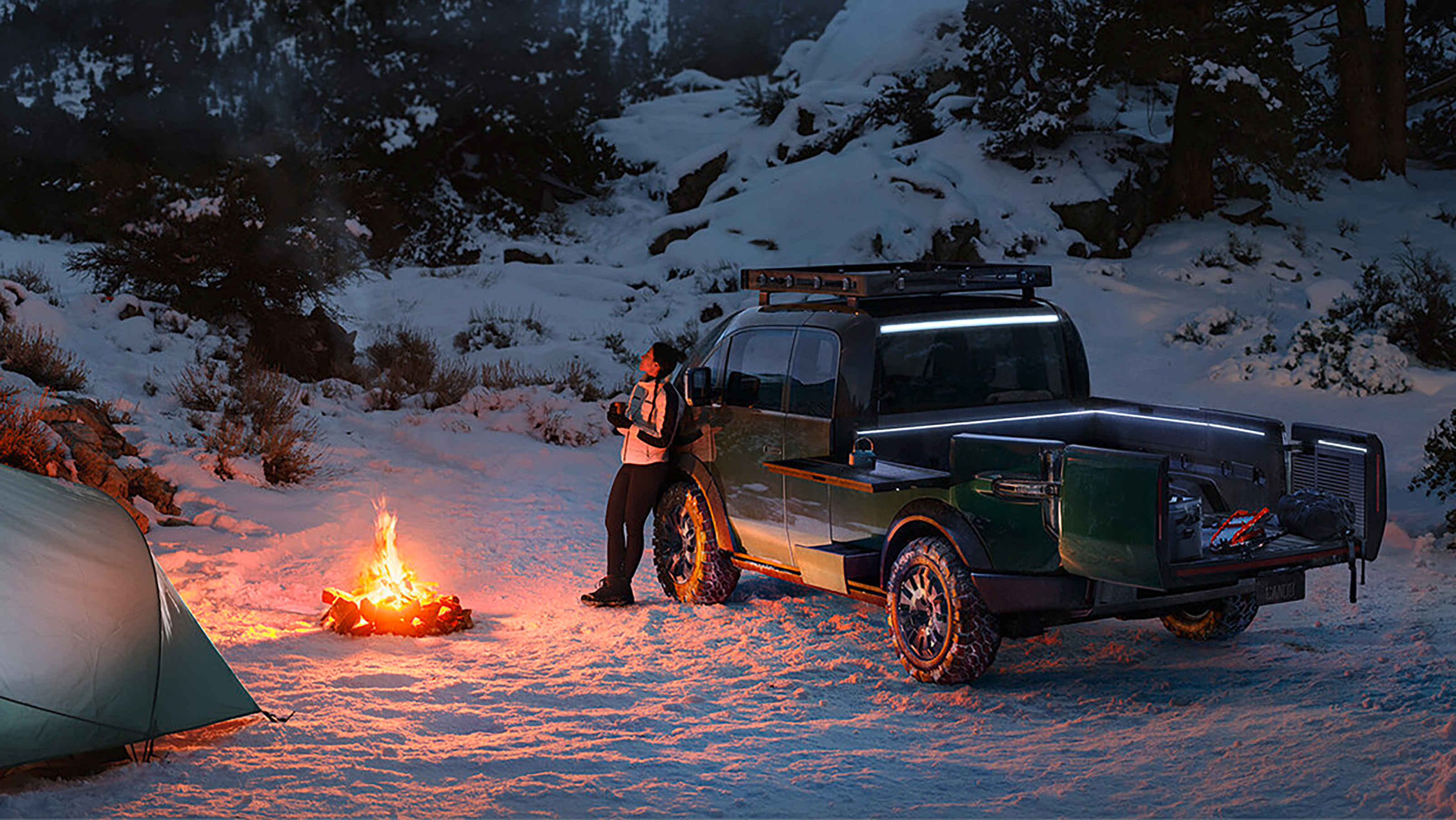 Canoo electric pick-up