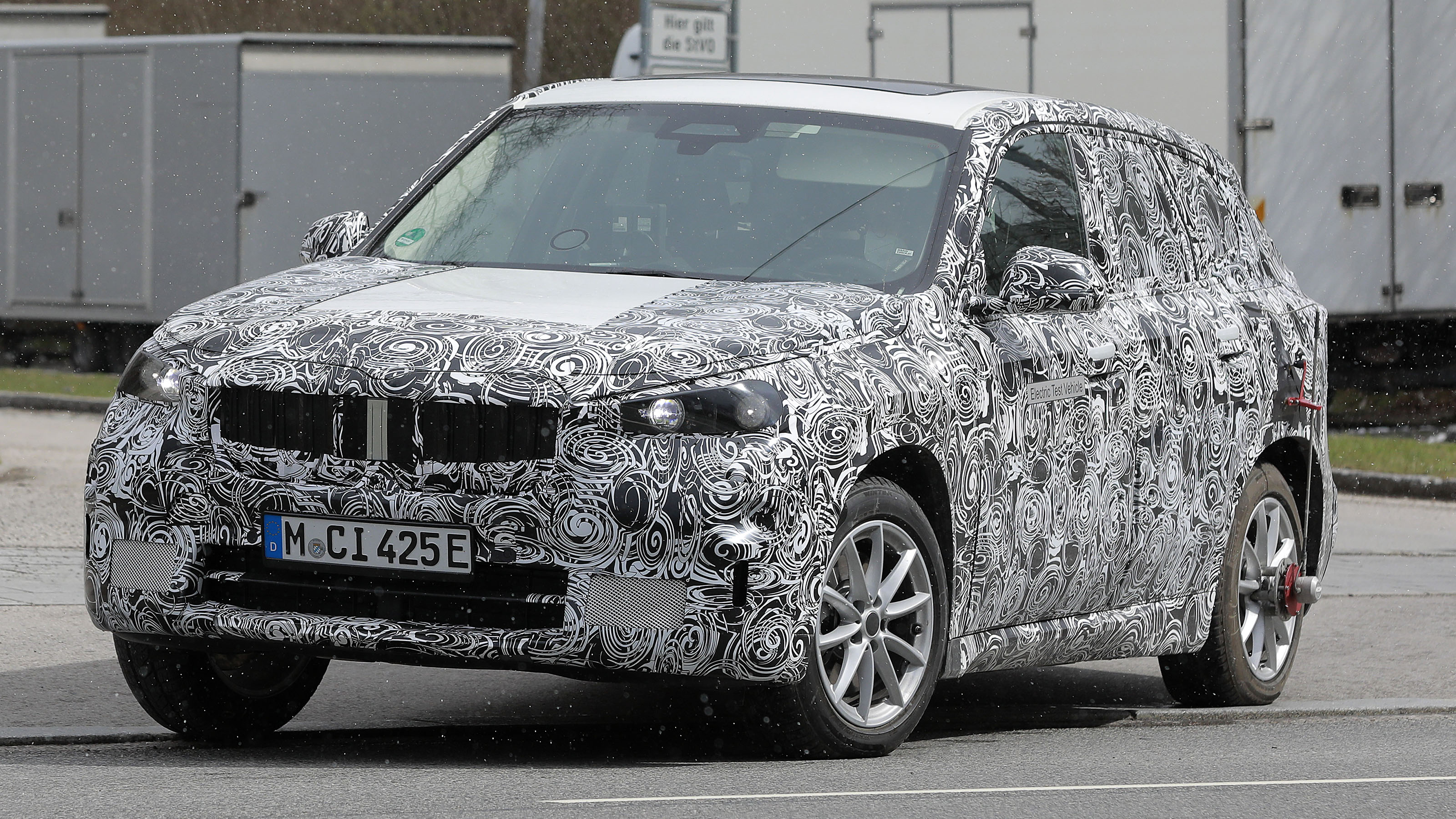 BMW iX1 Spy Shot