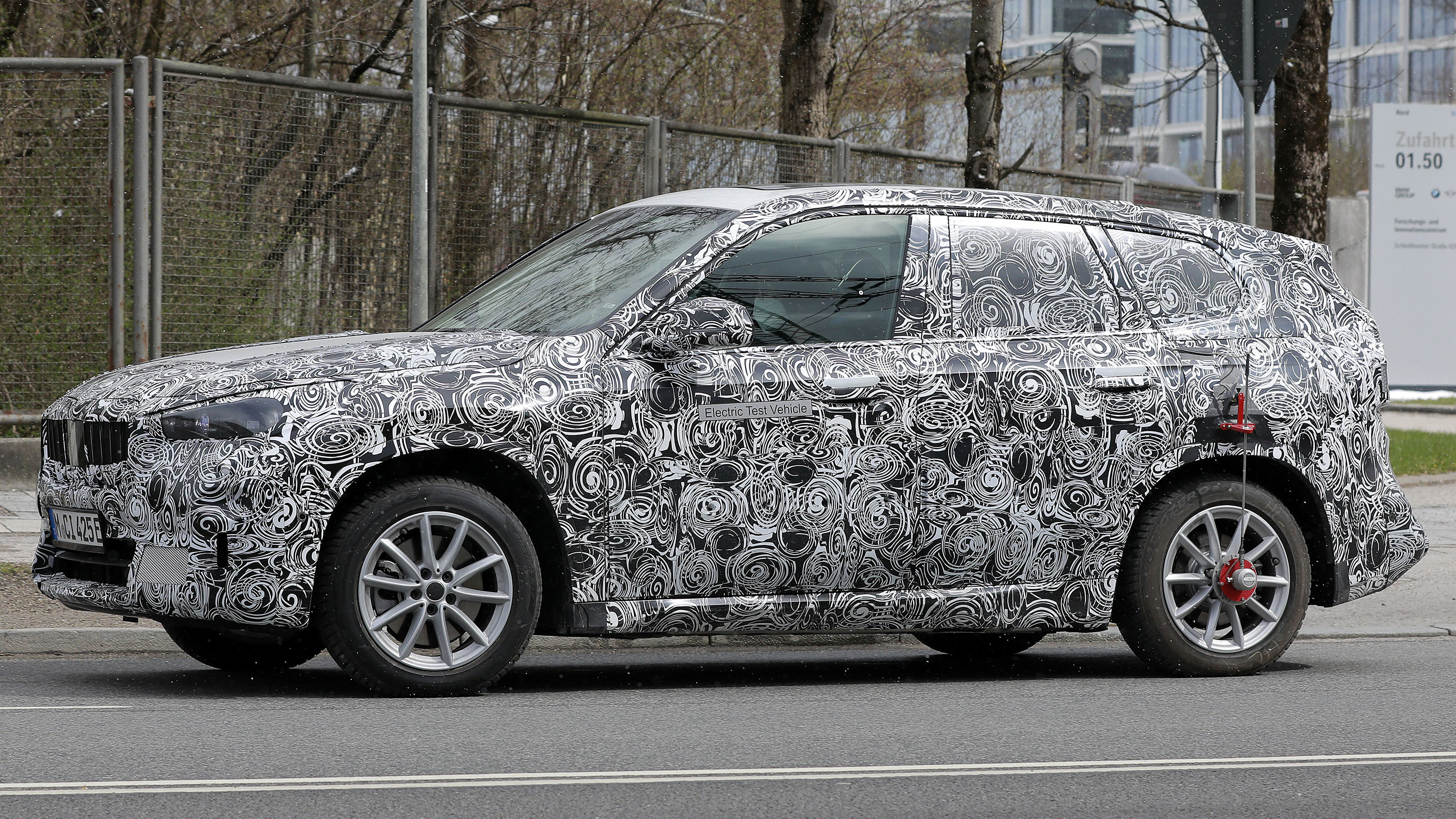 BMW iX1 Spy Shot