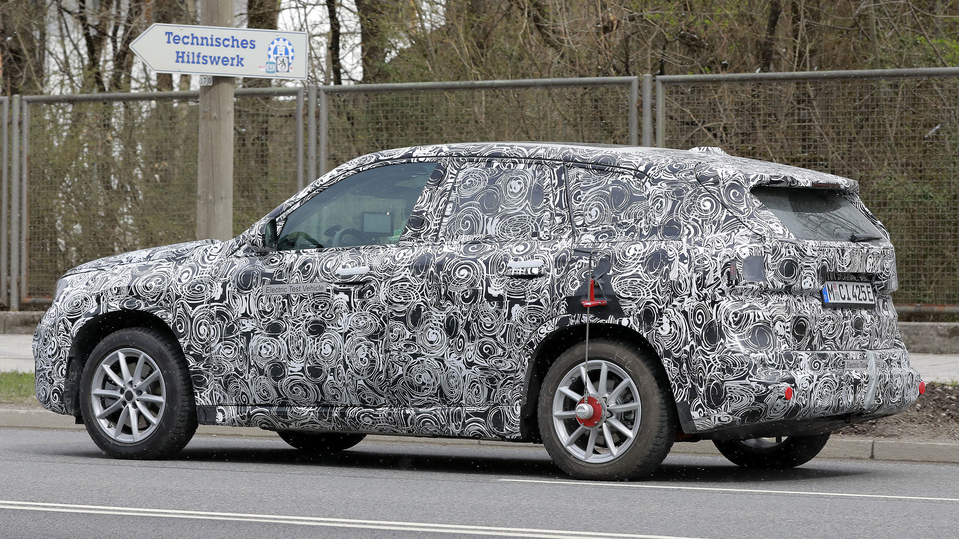 BMW iX1 Spy Shot