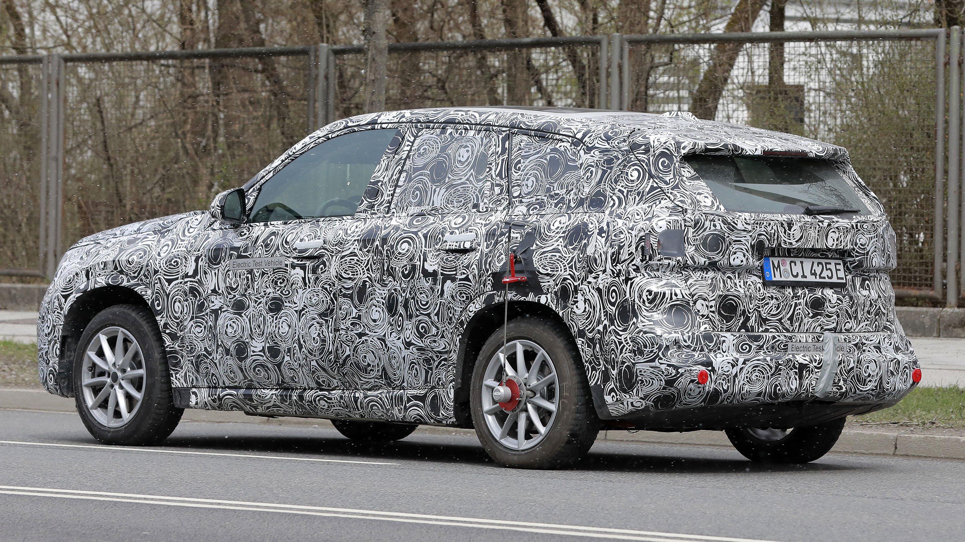 BMW iX1 Spy Shot