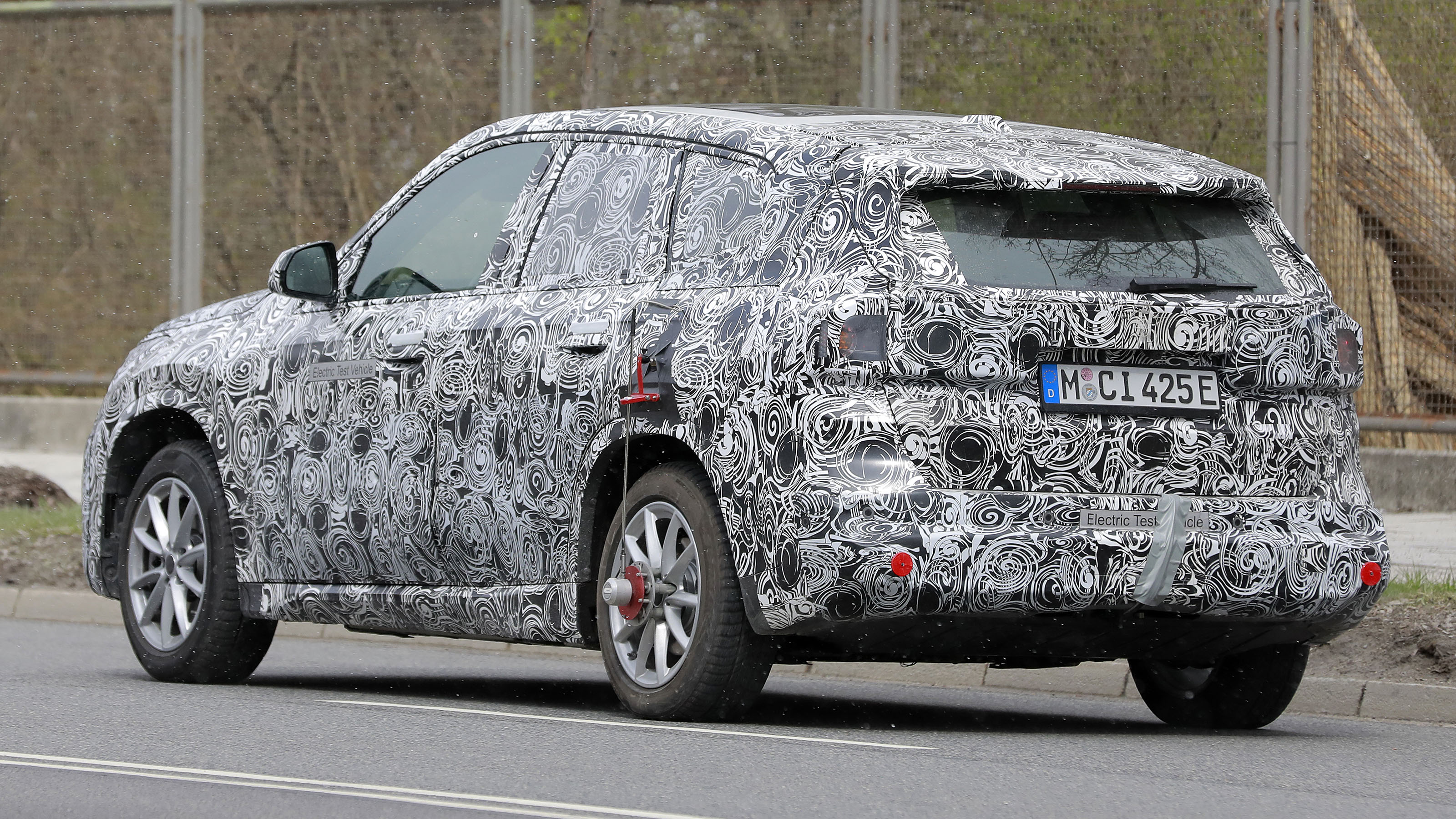 BMW iX1 Spy Shot
