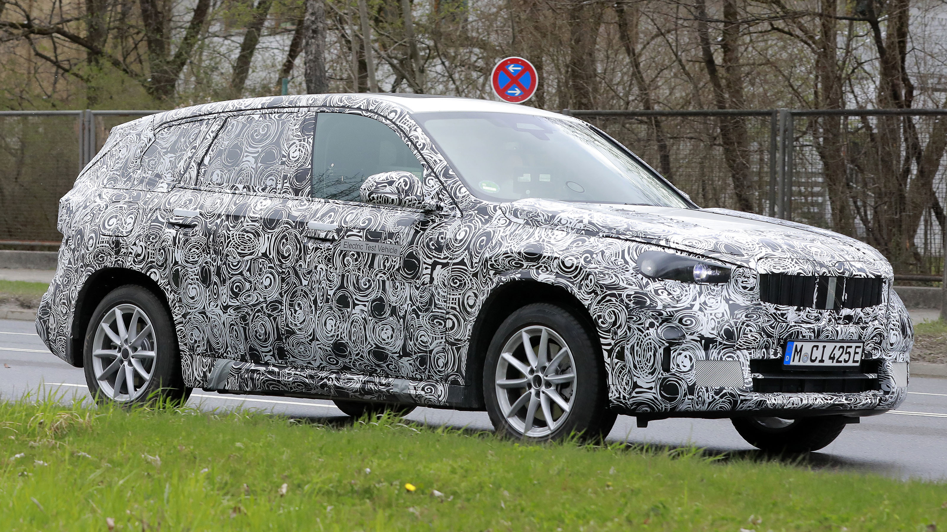 BMW iX1 Spy Shot