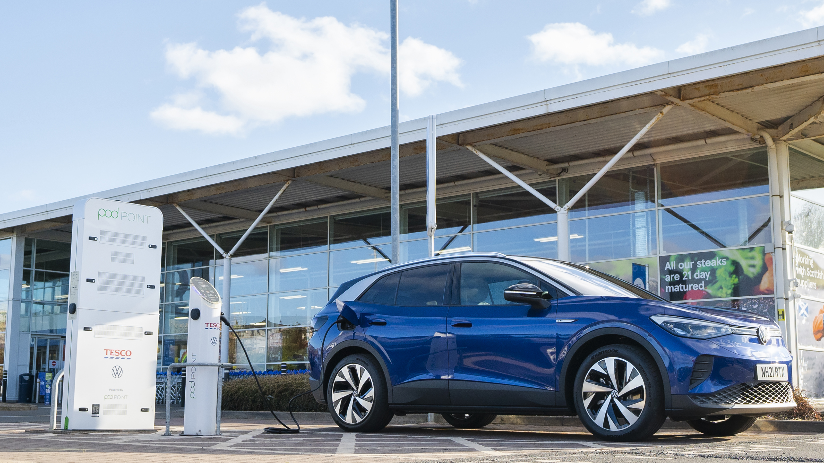 Volkswagen ID.4 charging