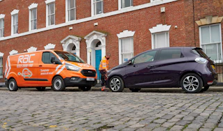 RAC EV Boost van