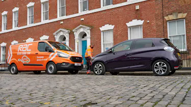 RAC EV Boost van